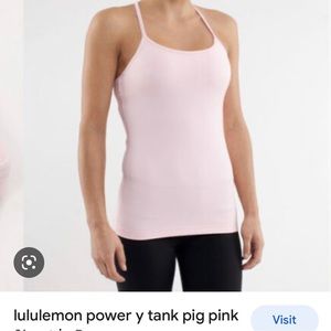 Lululemon power Y tank
